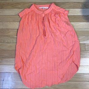 Rachel Roy cut off salmon women’s blouse
